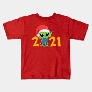 Alien Xmas Kids T-Shirt